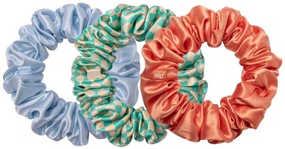 Slip Pure Silk large Scrunchies - Sea mist